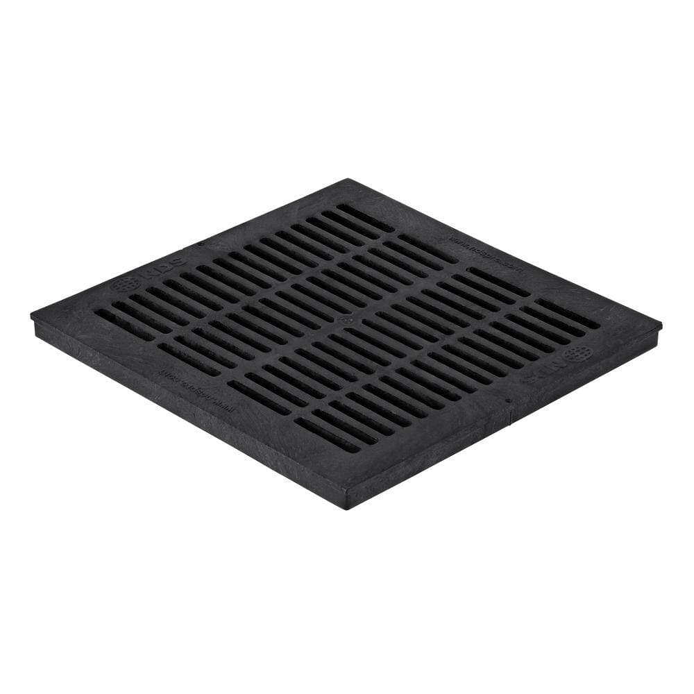NDS 24 in. Square Drainage Catch Basin Grate Black