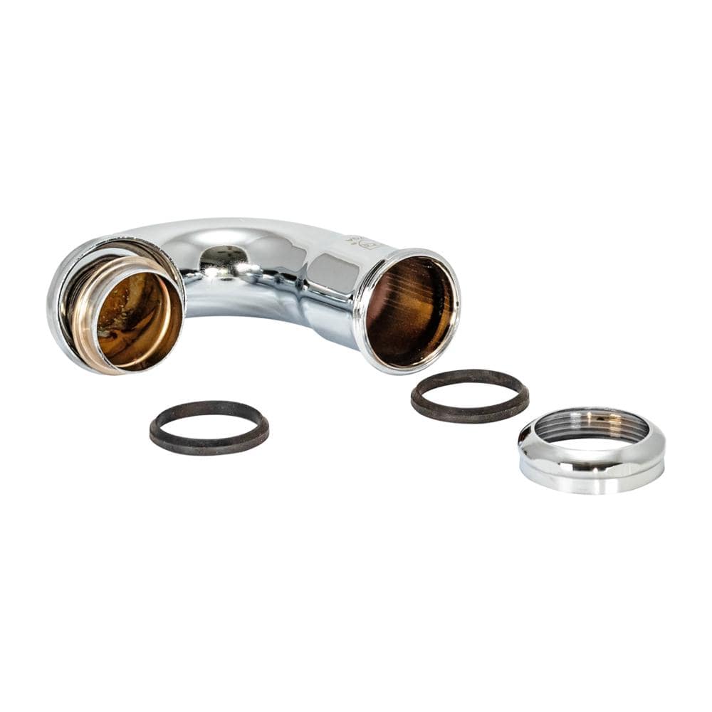 EASTMAN 1-1/2 in. Sink Trap J-Bend, Chrome (3)
