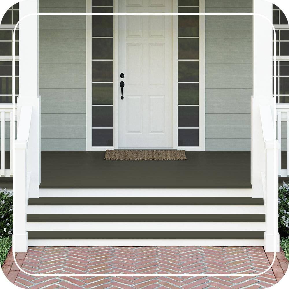 BEHR PREMIUM #SC-108 Textured Low-Lustre Enamel Interior/Exterior Porch and Patio Anti-Slip Floor Paint (2)