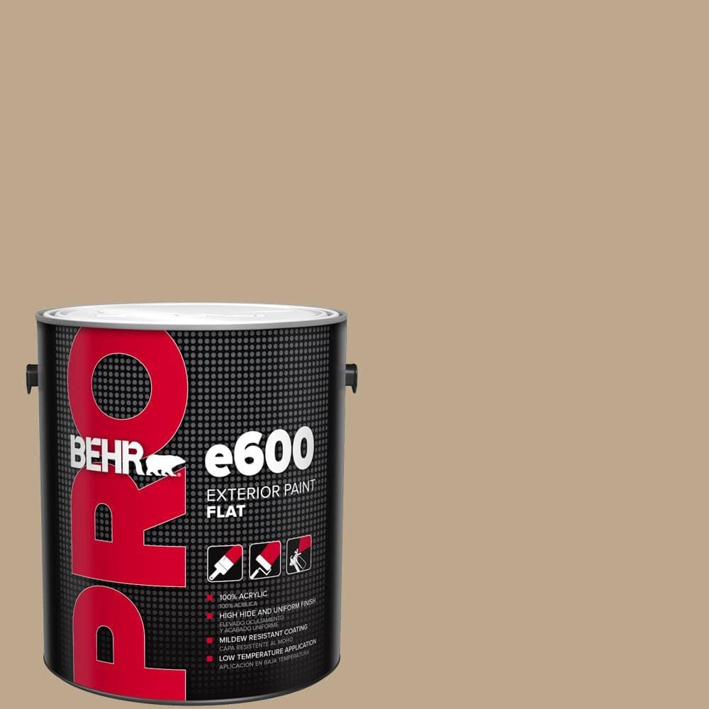 BEHR PRO 1 gal. #MQ2-25 British Khaki Flat Paint
