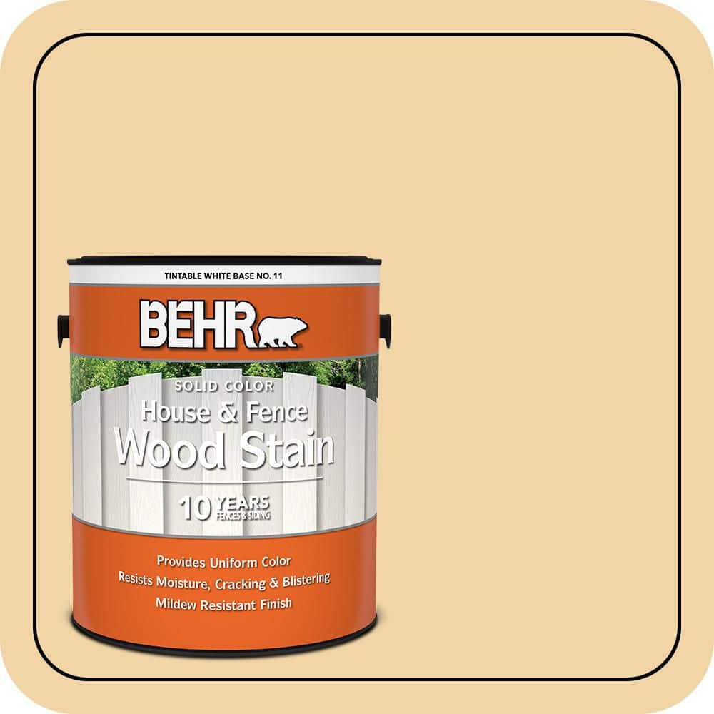 BEHR #ECC-50-1 Color House and Fence Exterior Wood Stain (1)