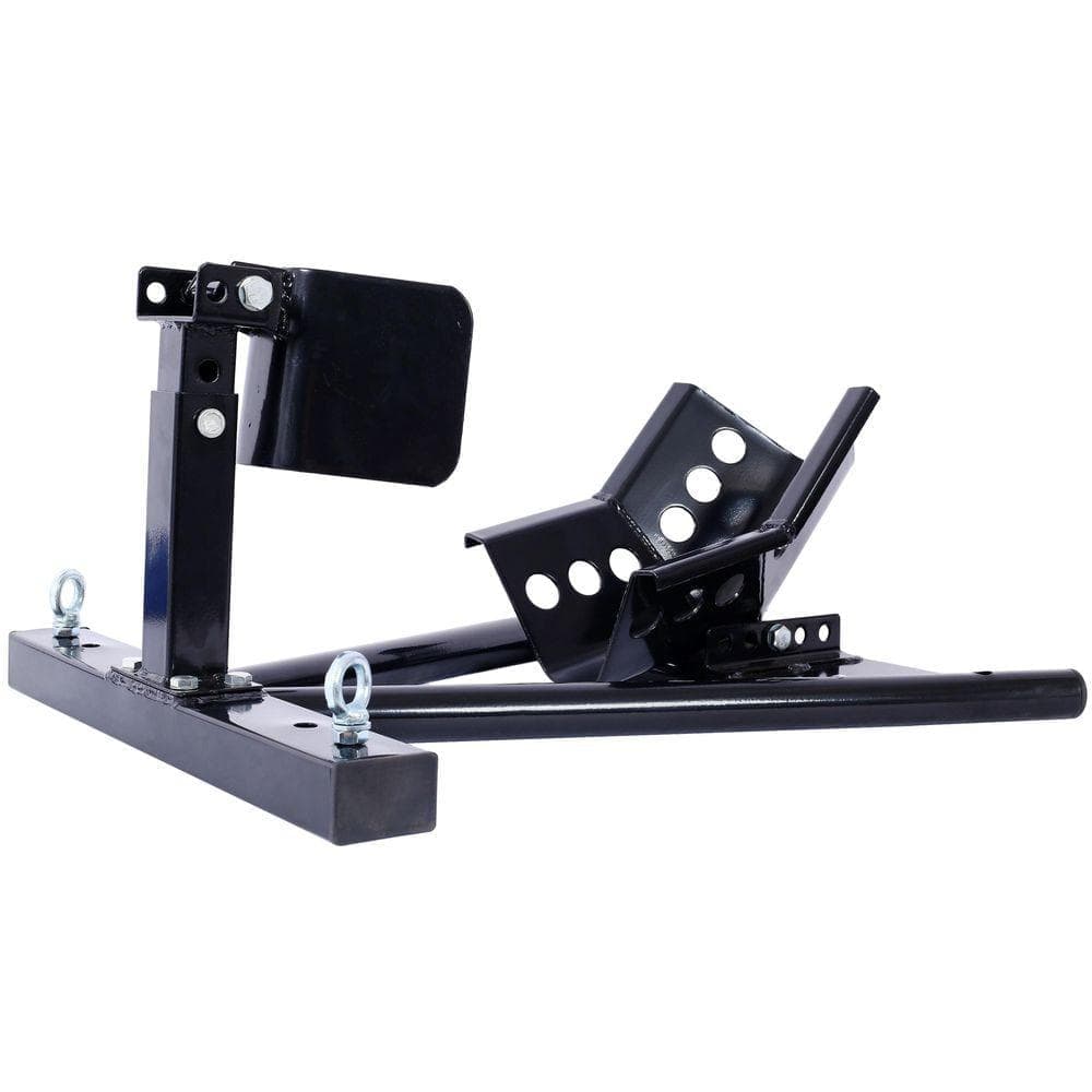 Miscool Ami Motorcycle Front Tire Chock for 17"-21" Wheels Locking Stand Black (2)