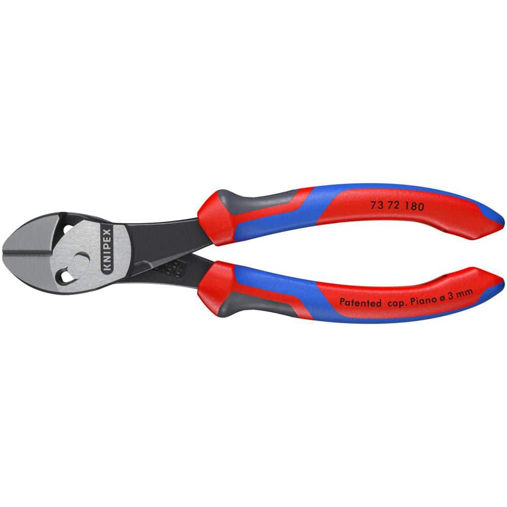 KNIPEX Heavy Duty Forged Steel Twin-Force Pliers with Multi-Component Comfort Grip