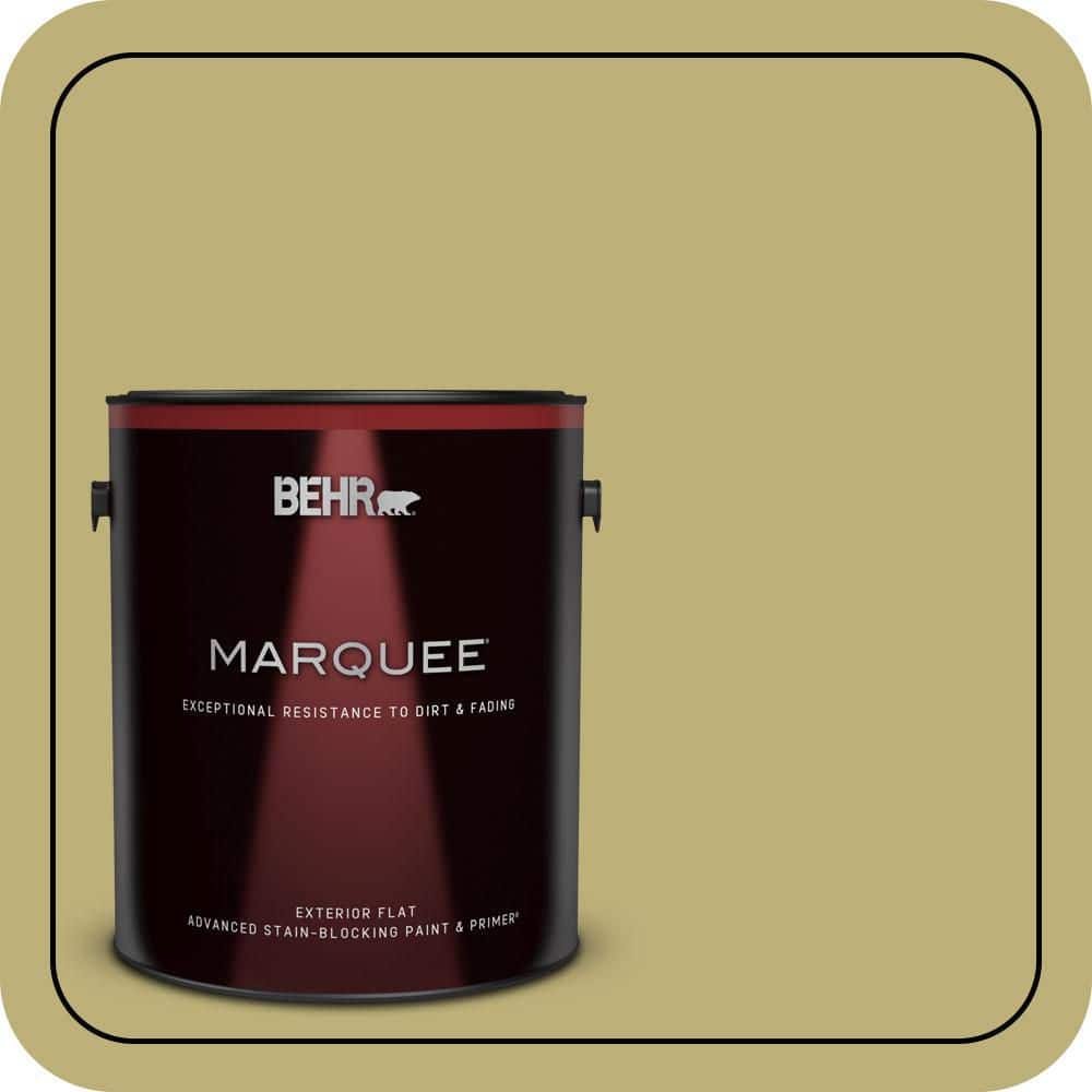 BEHR MARQUEE 1 gal. #MQ6-60 Everglade Flat Exterior Paint & Primer