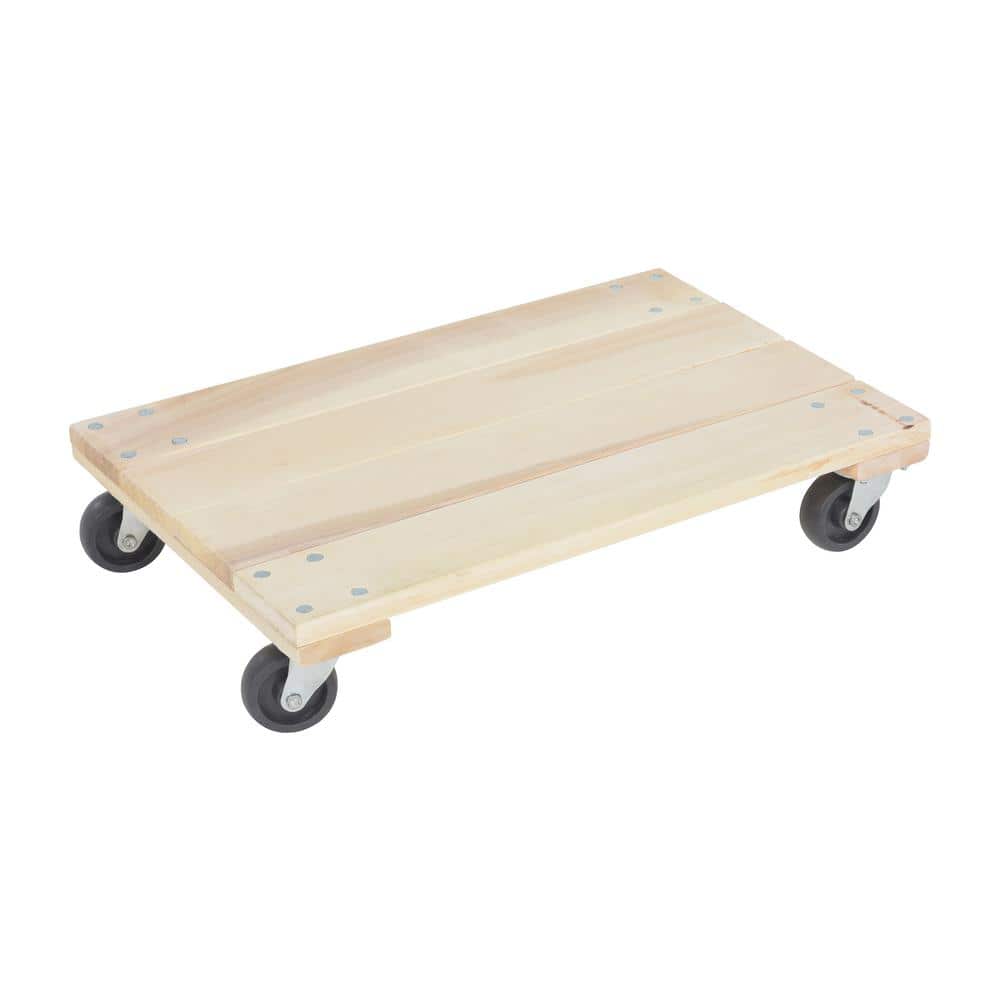 Vestil Economy 900 lb. Capacity 16 in. x 24 in. Hardwood Dolly