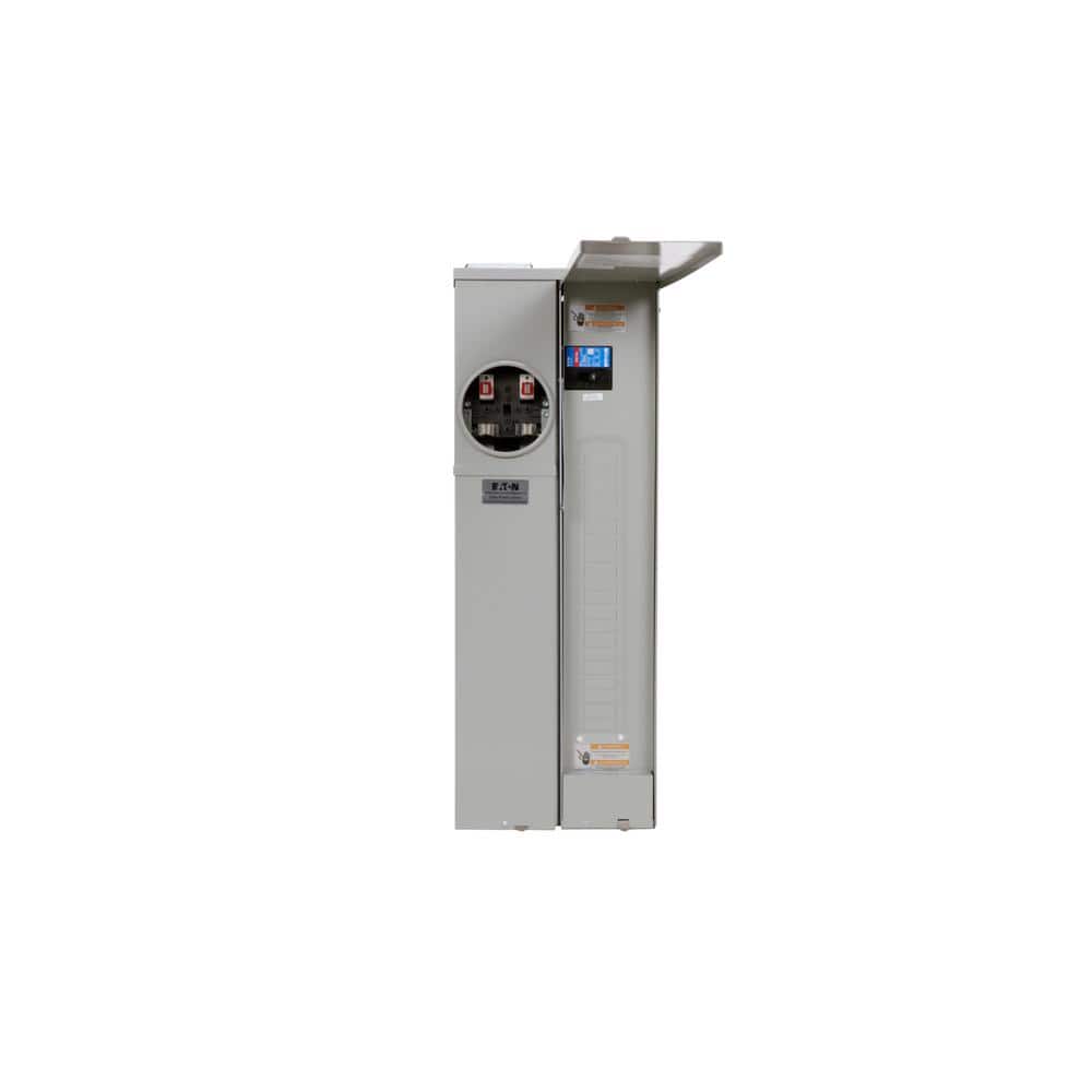Eaton 200 Amp 120-Volt/240-Volt 20-Space 40-Circuit EUSERC BR Type Main Meter Breaker, Surface, SR (4)