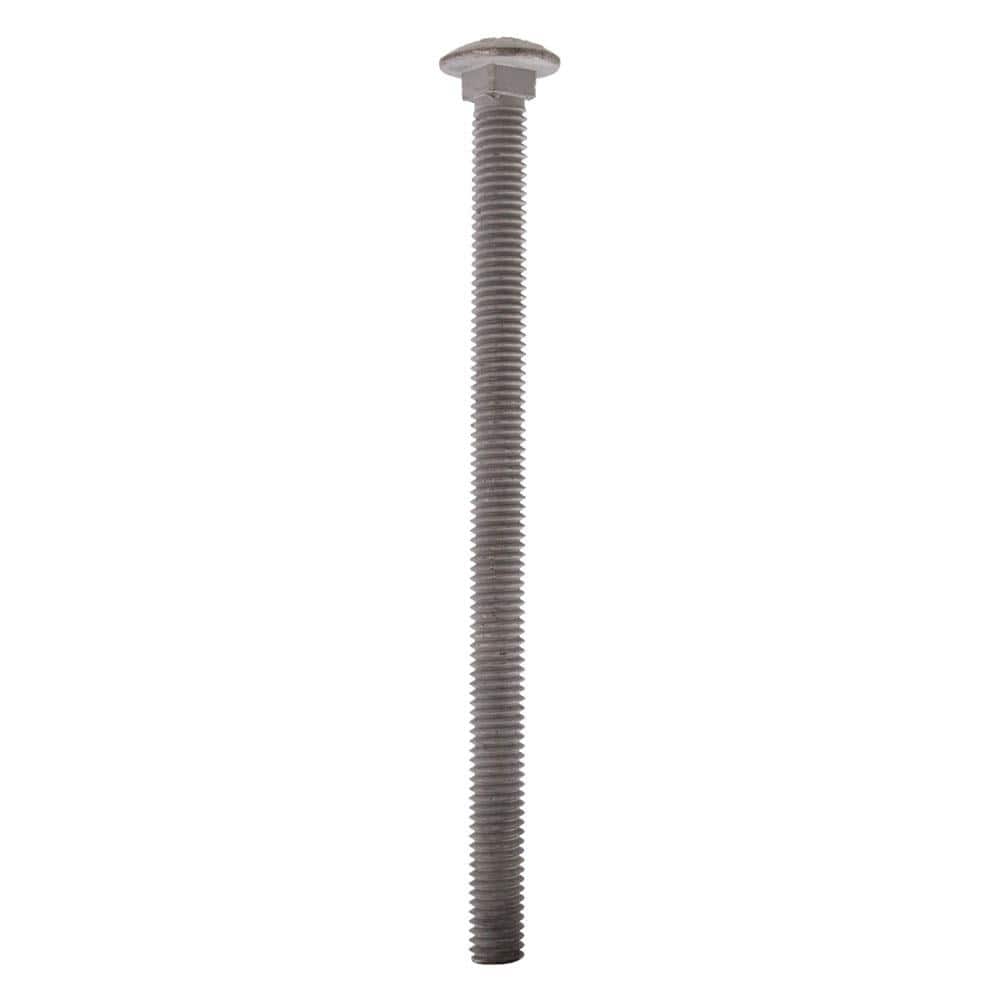 Everbilt 3/8 in.-16 x 6 in. Galvanized Carriage Bolt (25-Pack) (3)