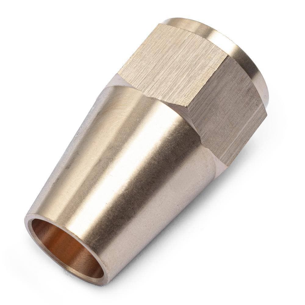 LTWFITTING 5/8 in. Brass 45-Degree Flare Long Nuts (5-Pack) (3)