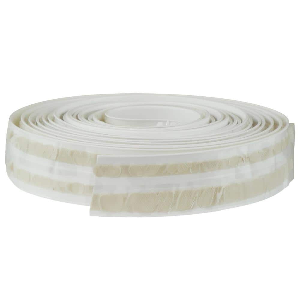 Magic 7/8 in. x 11 ft. Tub and Wall, Peel and Stick Caulk Strip in White (3)