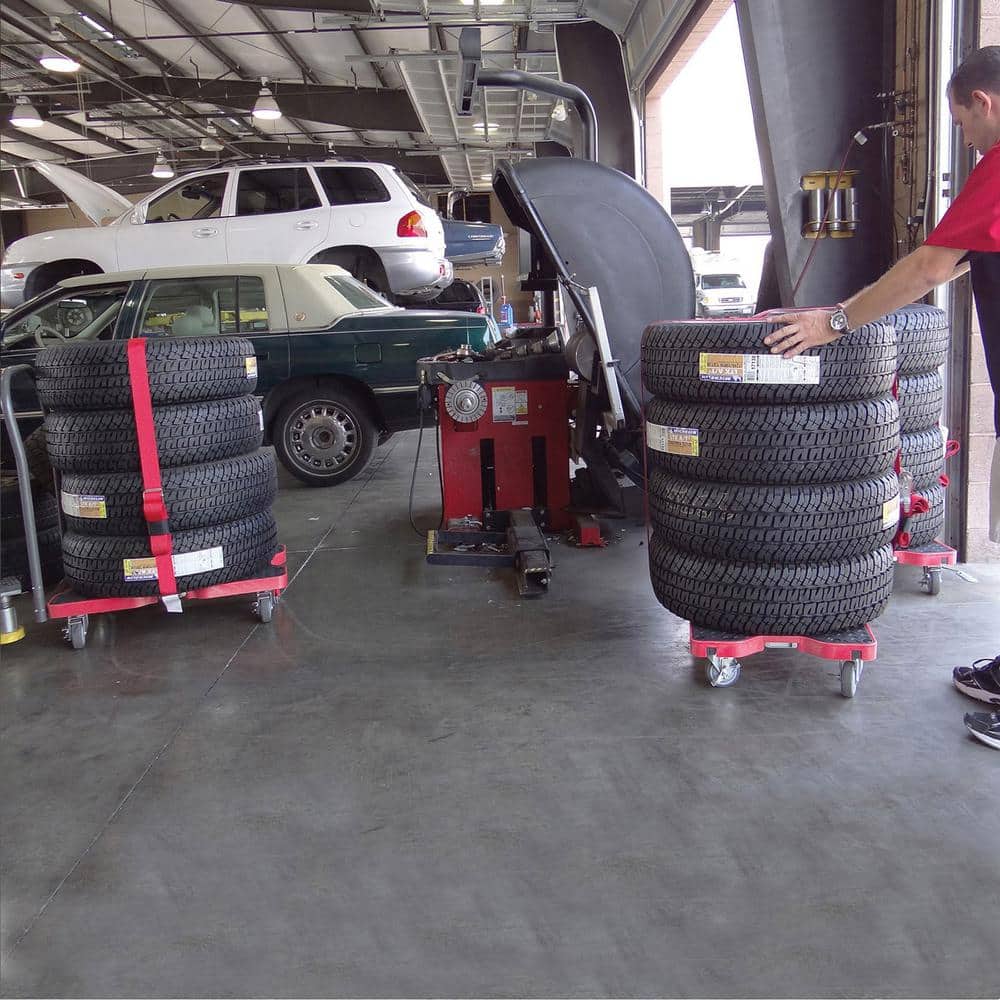 SNAP-LOC 1200 lbs. Capacity Professional E-Track Dolly in Red (2)