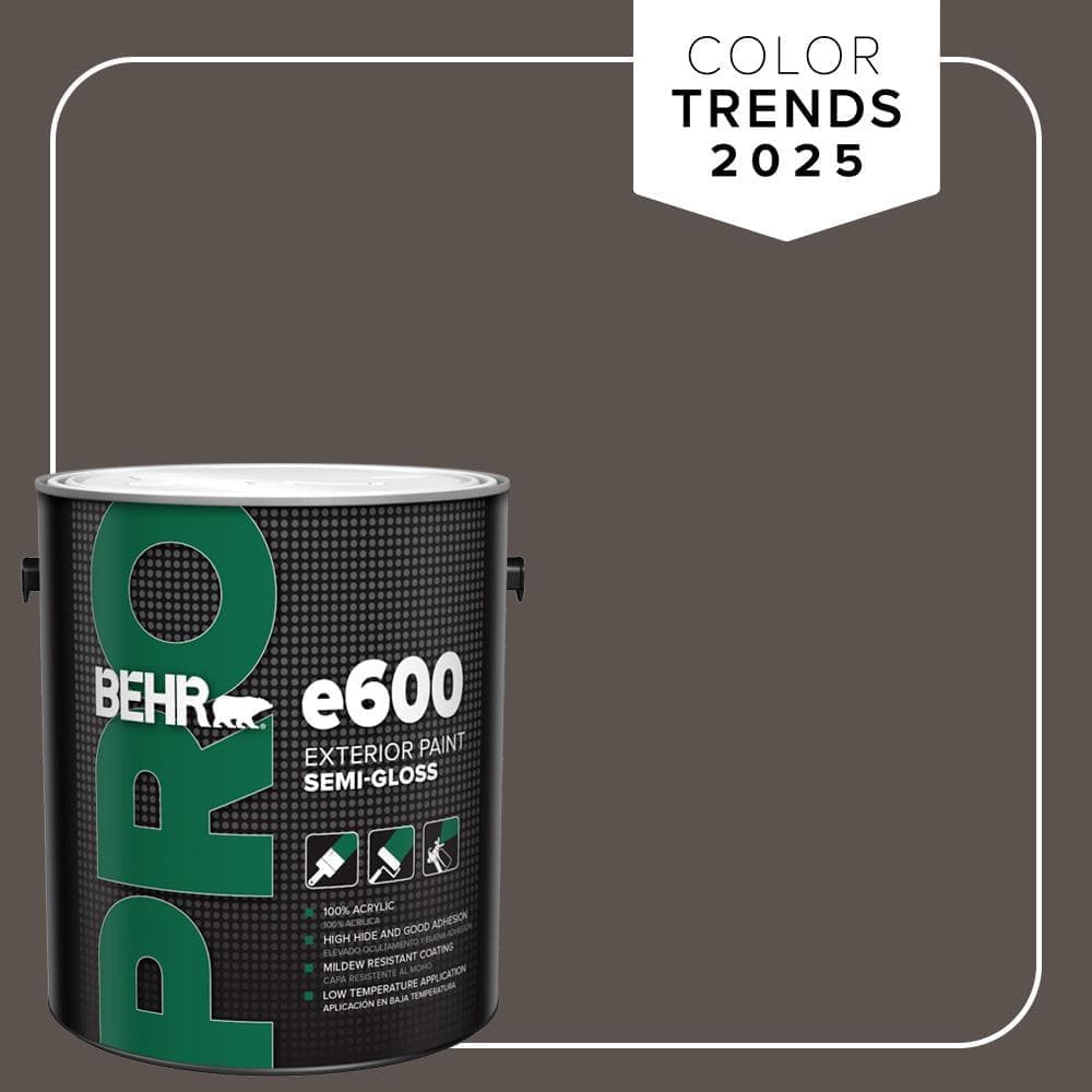 BEHR PRO 1 gal. #MQ2-54 Gardeners Soil Semi-Gloss Exterior Paint