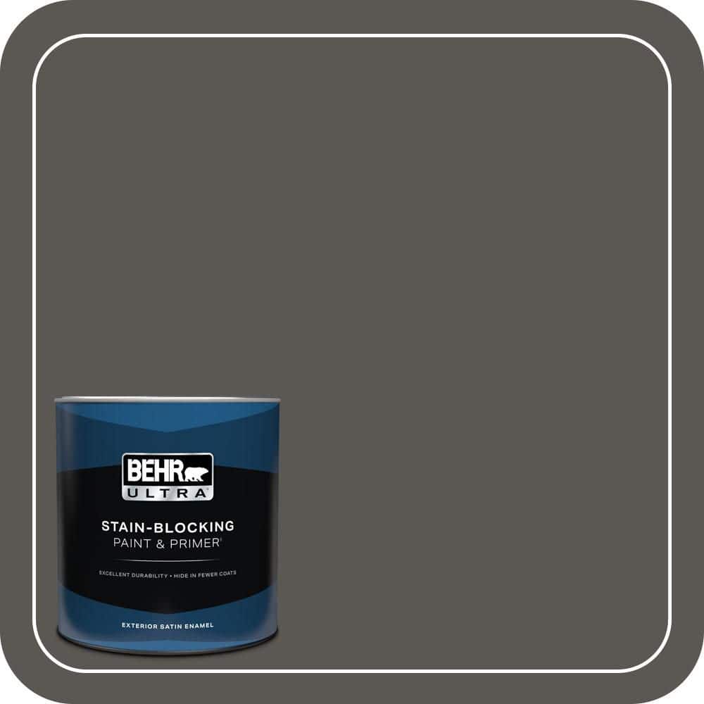 BEHR ULTRA 1 qt. #MQ2-62 Peppery Satin Enamel Exterior Paint & Primer