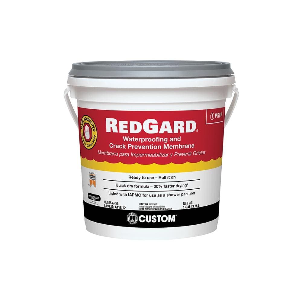Custom Building Products RedGard 1 Gal. Waterproofing and Crack Prevention Membrane (2)