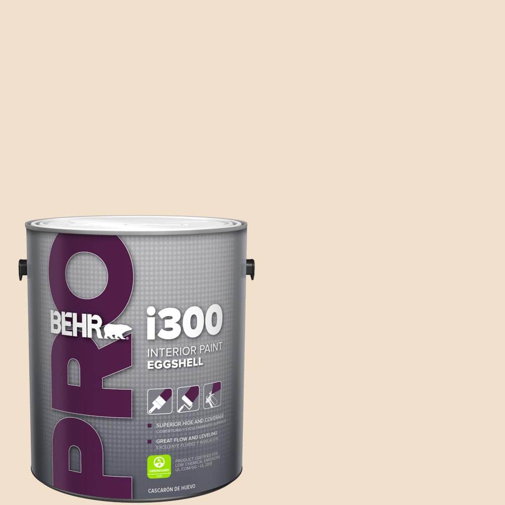 BEHR PRO 1 gal. #OR-W02 So Much Fawn Eggshell Interior Paint
