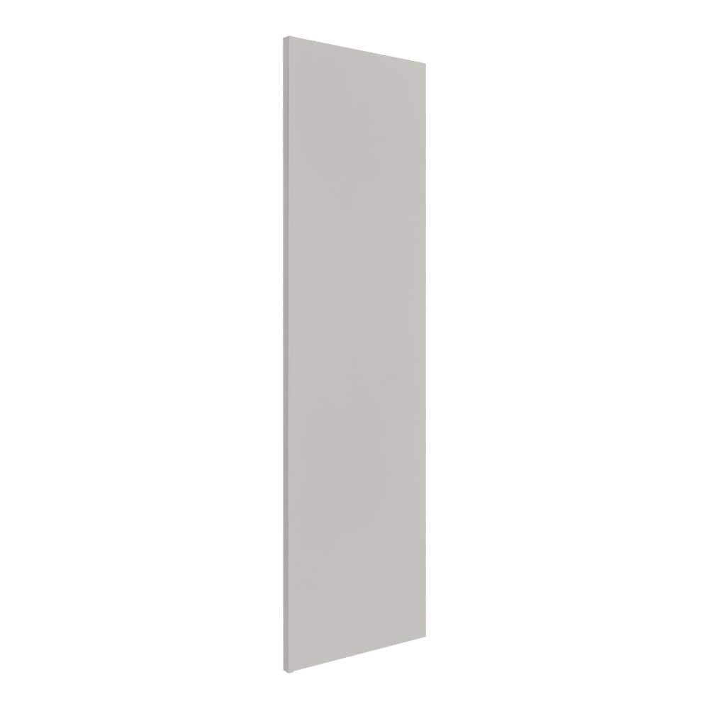 Hampton Bay Avondale 24 in. W x 90 in. H Refrigerator End Panel in Dove Gray