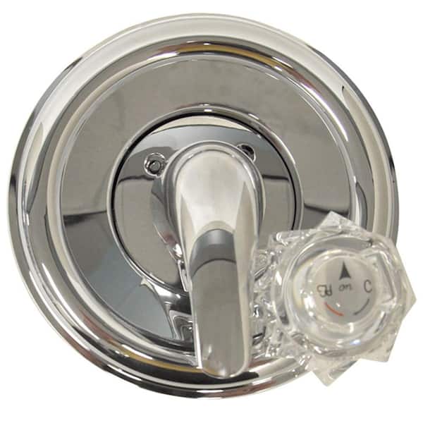 DANCO 1-Handle Valve Trim Kit in Chrome for Delta Tub/Shower Faucets (Valve Not Included) (2)
