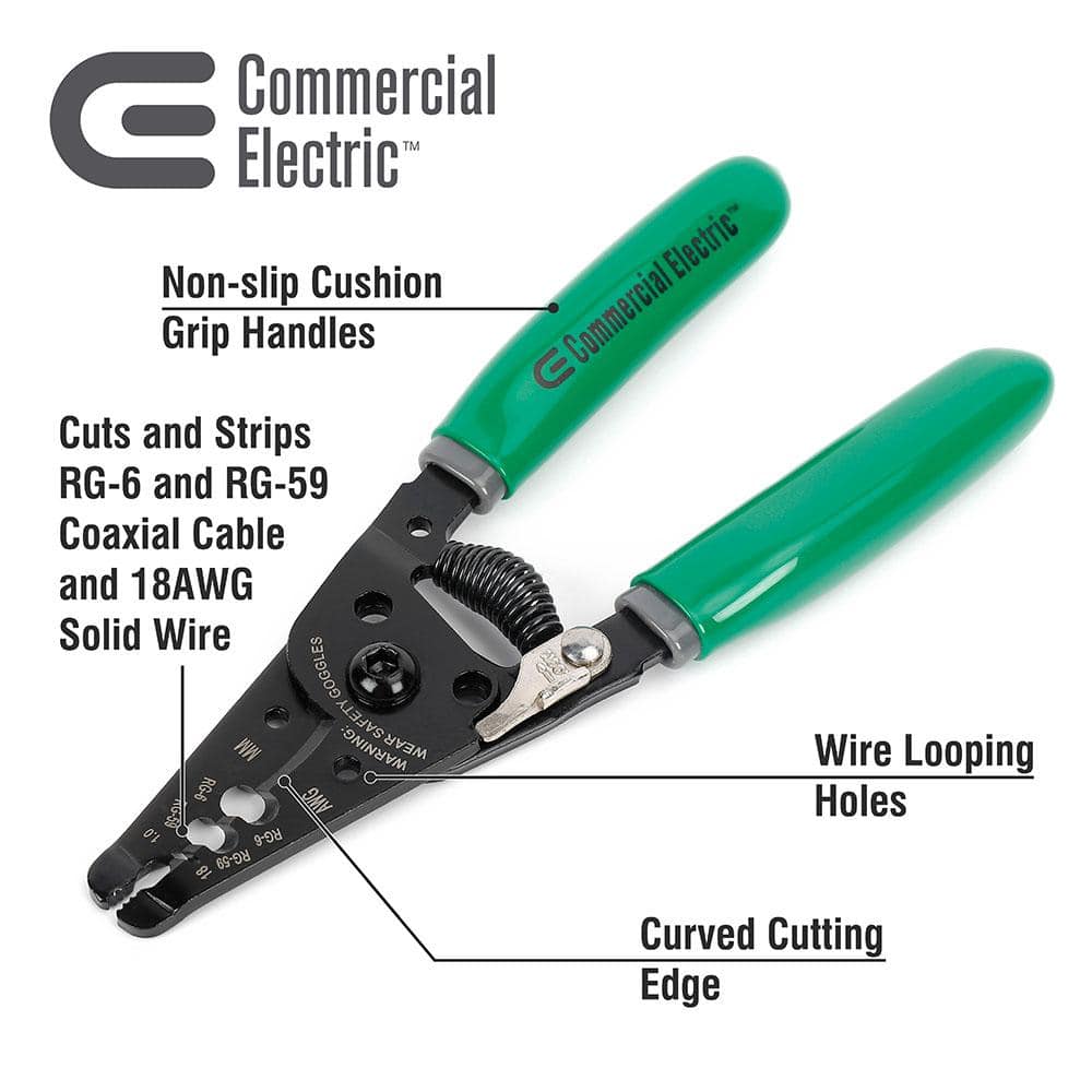 Commercial Electric Coaxial Cable Stripper (3)