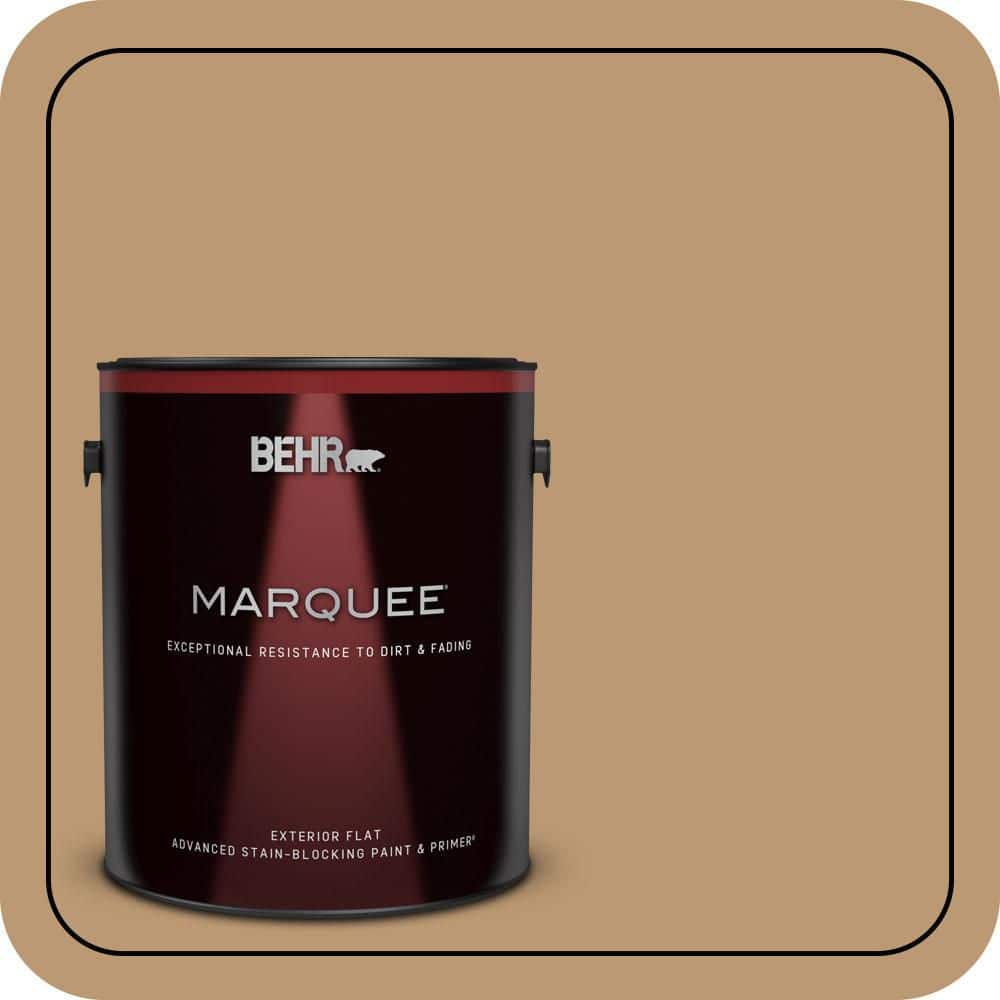 BEHR MARQUEE 1 gal. #N280-5 Antique Treasure Flat Exterior Paint & Primer