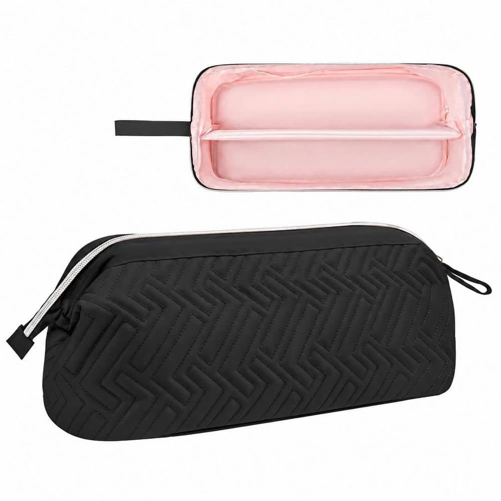 Anqtovp Portable Hair Tool Organizer Case for Shark Flexstyle Air Wrap Dryer in Black Waterproof Dustproof Finish (1)
