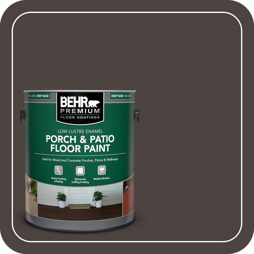 BEHR PREMIUM #PPU5-20 Textured Low-Lustre Enamel Interior/Exterior Porch and Patio Anti-Slip Floor Paint (1)