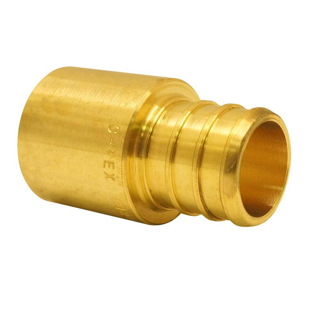 Apollo 3/4 in. Brass PEX-B Barb x Male Copper Sweat Adapter (4)