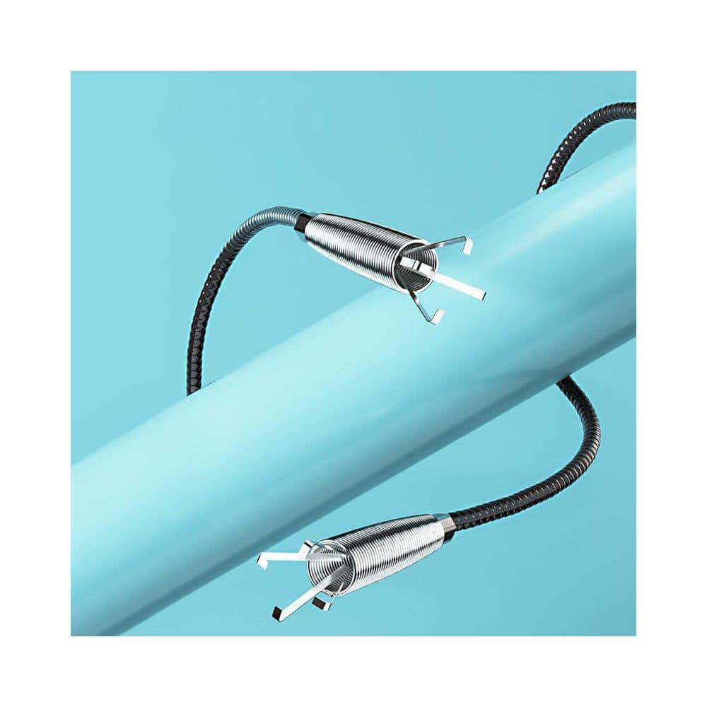 Misopily 120 in. Extra Long Grabber Claw Pick Up Sewer Cleaning Hook Flexible Drain Clog Remover Snake Hair Catcher (2)