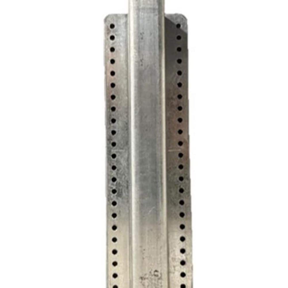 PostMaster V3 3.6 in. 8 ft. Galvanized Flat top Metal Line Fence Post