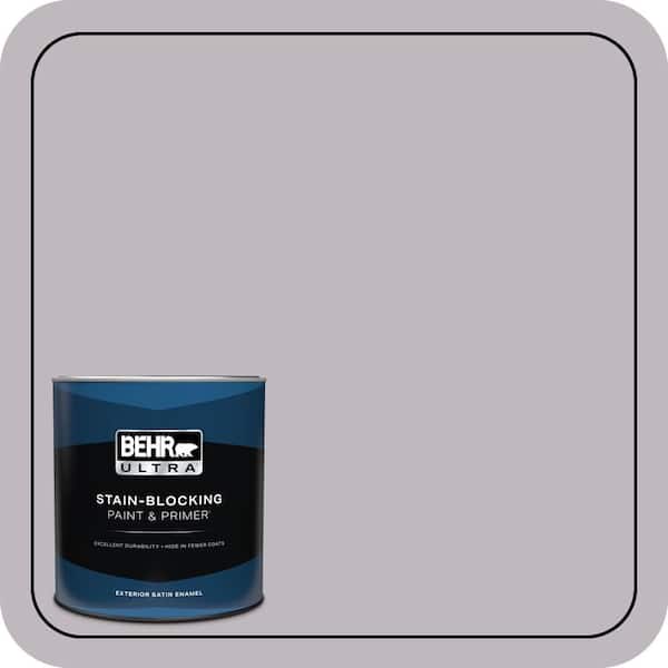 BEHR ULTRA 1 qt. #N570-2 Standing Ovation Satin Enamel Exterior Paint & Primer (2)