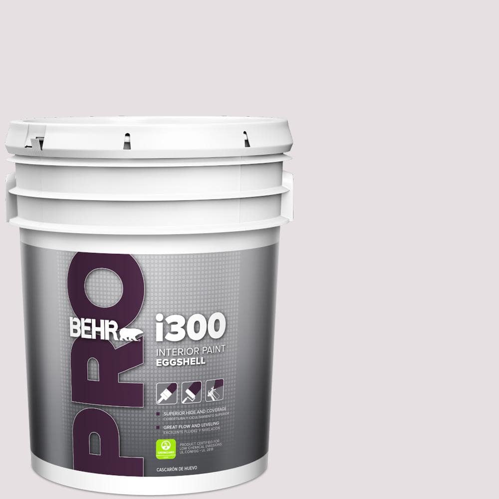 BEHR PRO 5 gal. #670E-2 Pearl Violet Eggshell Interior Paint