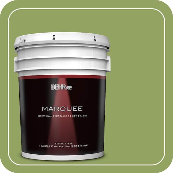 BEHR PREMIUM PLUS 1 gal. #PPU10-04 New Bamboo Semi-Gloss Enamel Low Odor Interior Paint & Primer (3)