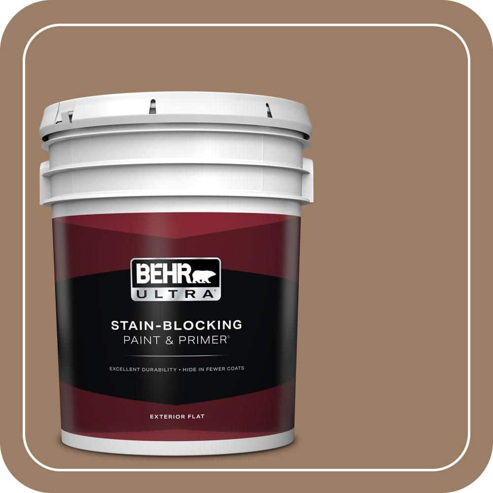 BEHR ULTRA 5 gal. #MQ2-19 Home Sweet Home Flat Exterior Paint & Primer