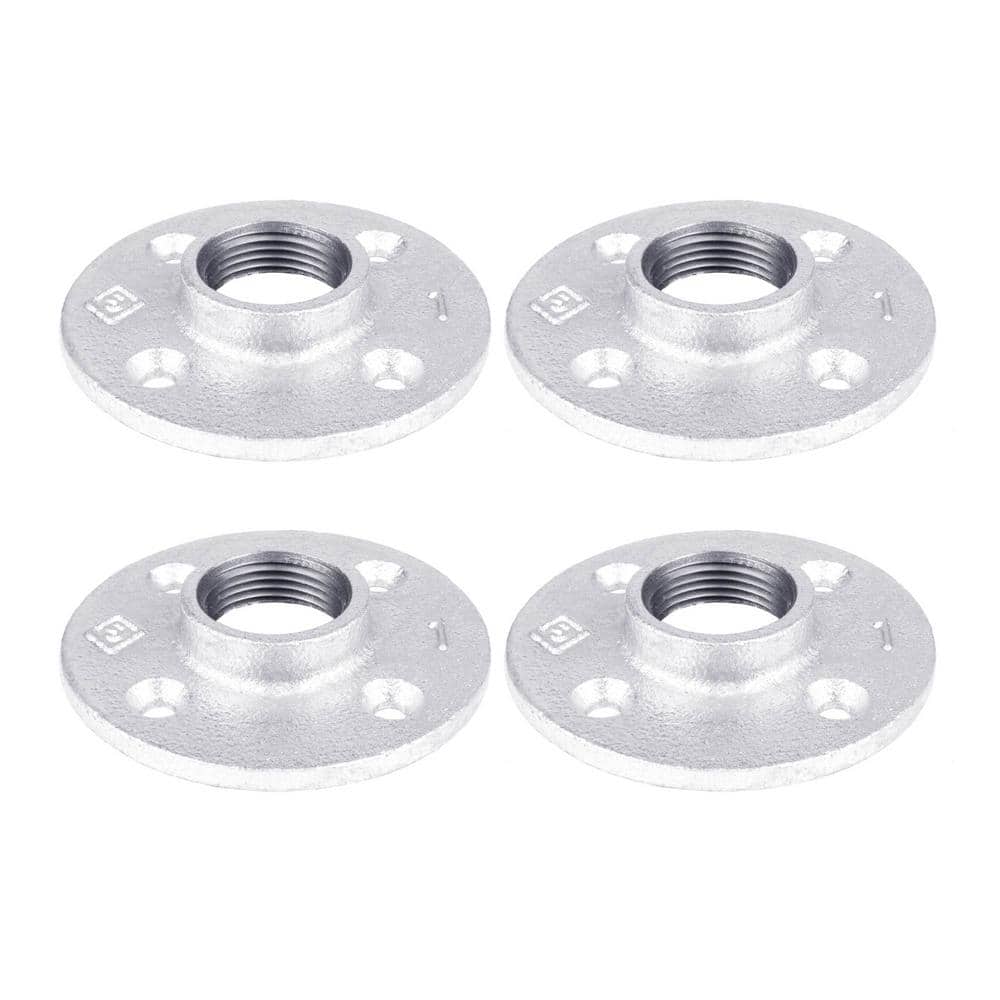 PIPE DECOR 1/2 in. Galvanized Iron Floor Flange