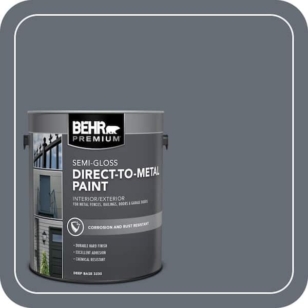 BEHR PREMIUM 1 gal. #PPU26-22 Summer Storm Semi-Gloss Direct to Metal Interior/Exterior Paint (2)