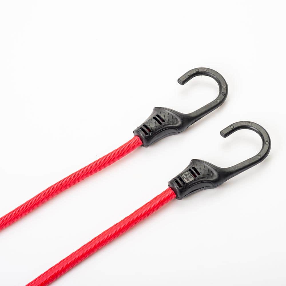 HDX 24 in. Super Strong Bungee Cord (4-Pack) (2)