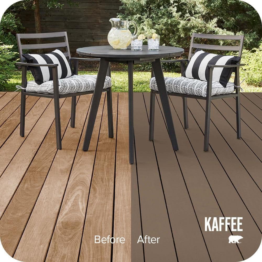 BEHR PREMIUM #MQ2-49 Color Waterproofing Exterior Wood Stain and Sealer (2)