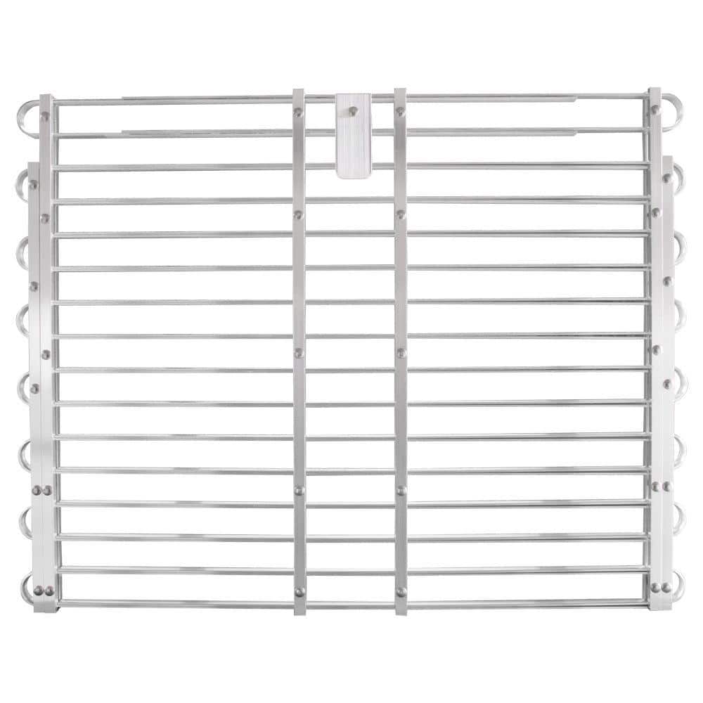 Adjust-A-Grate 30 - 33 in. x 60 - 66 in. Adjustable Aluminum Window Well Grate