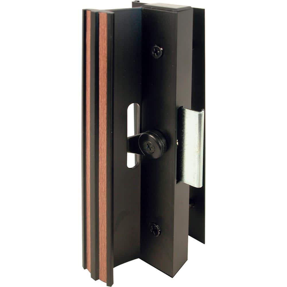 Prime-Line Extruded Aluminum, Black, Sliding Patio Door with Clamp Type Latch
