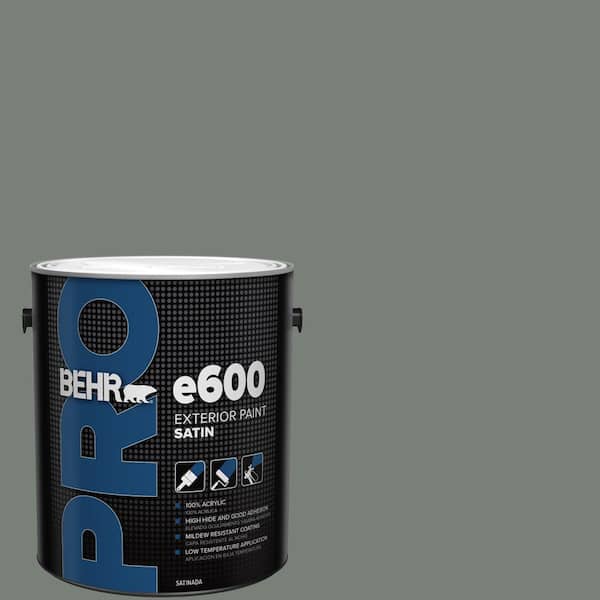 BEHR PRO 1 gal. #HDC-AC-22 Cedar Forest Satin Exterior Paint (2)