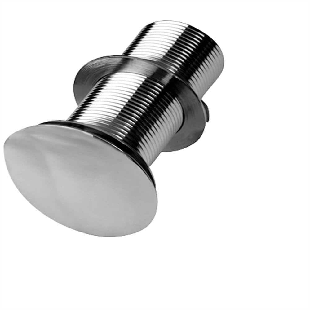 Pegasus Push-Button Pop-Up Umbrella Drain in Polished Chrome