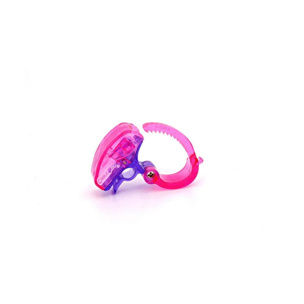 QA Worldwide Micro 1/2 in. UV Resistant Plastic Pink Cable Clic (20-Pack) (2)