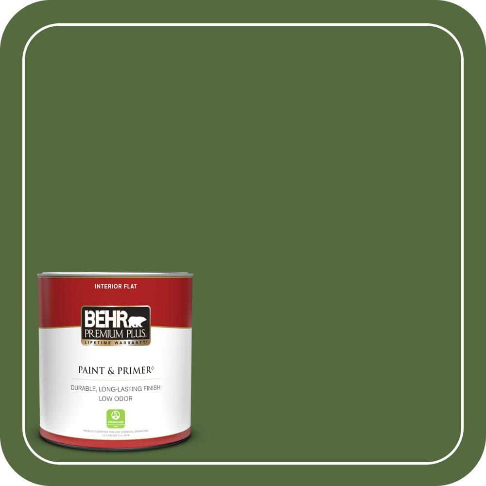 BEHR PREMIUM PLUS #410D-7 Mountain Forest Enamel Low Odor & Primer