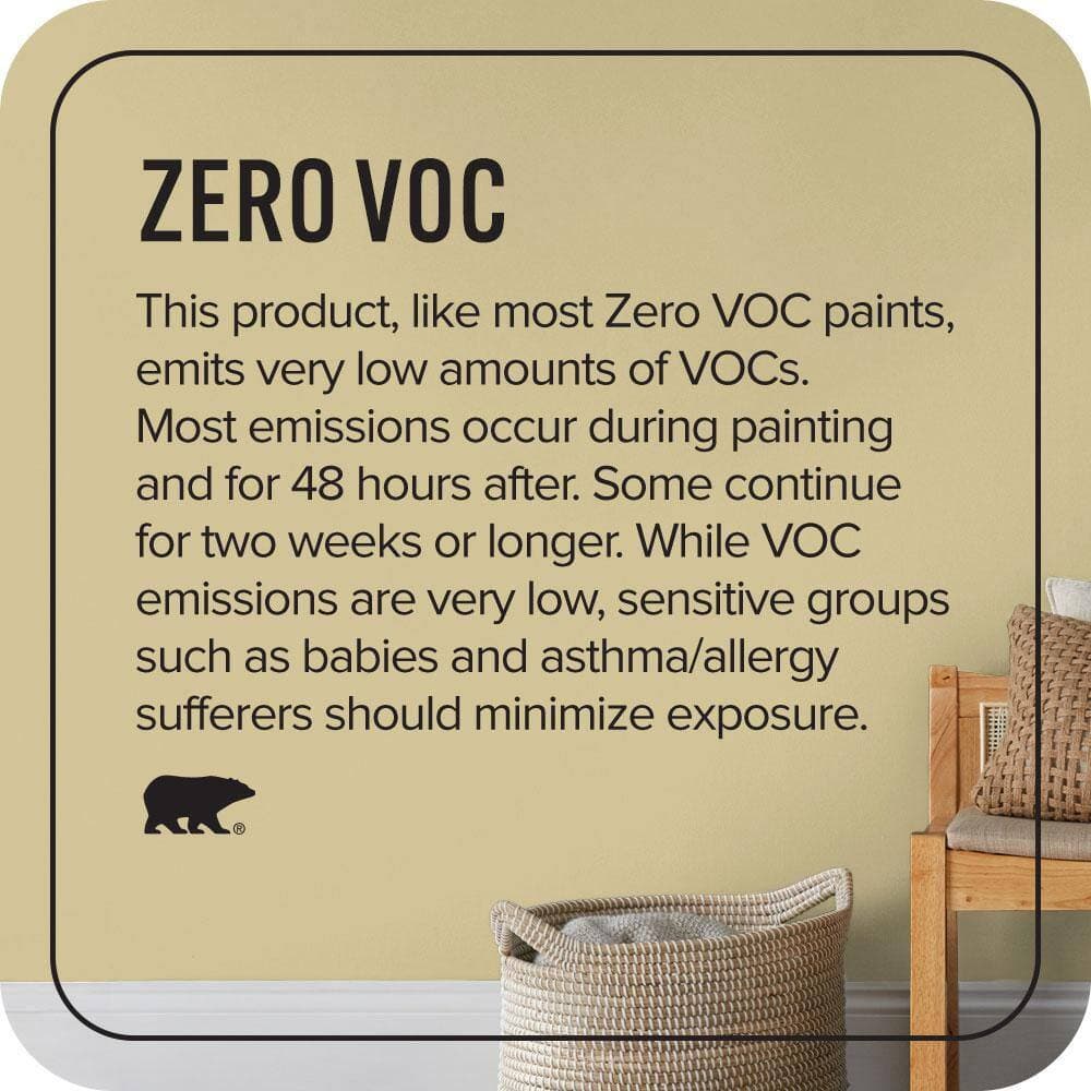 BEHR PREMIUM PLUS #370F-4 Winter Mood Enamel Low Odor & Primer (4)