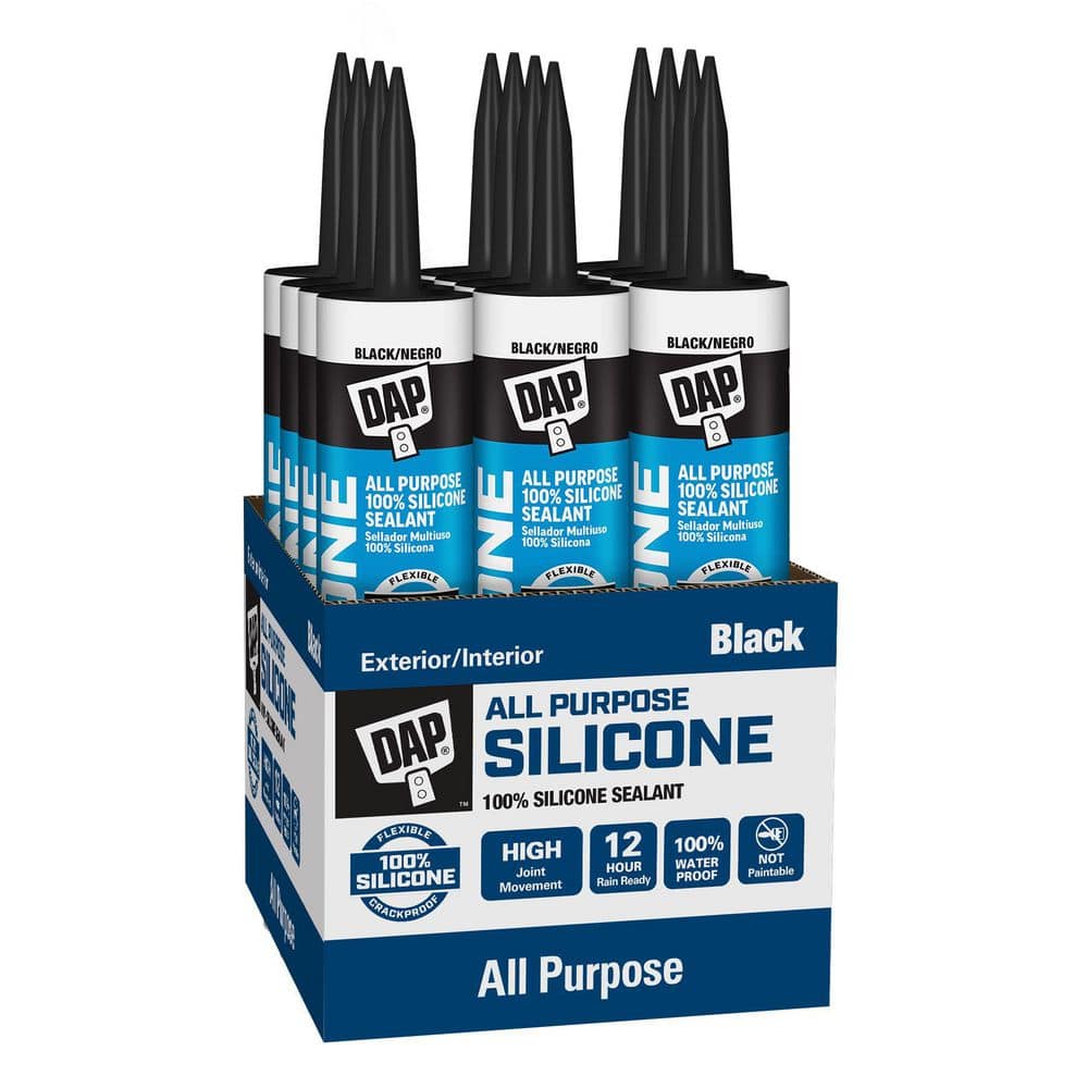 DAP Silicone Window, Door and Siding Sealant (12-Pack)