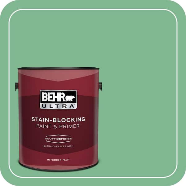 BEHR PREMIUM PLUS #BIC-40 Veiled Chameleon Flat Low Odor & Primer (4)