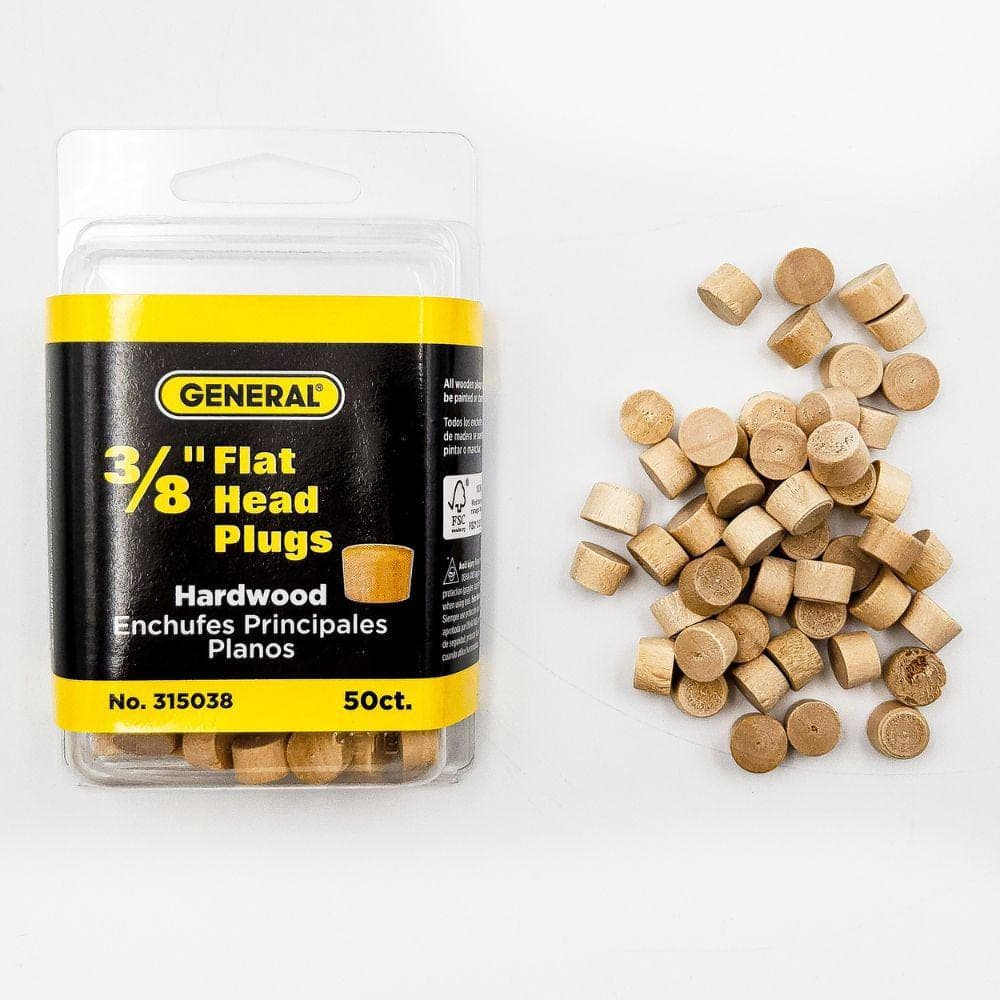 General Tools 3/8 in. Flat Head Plugs