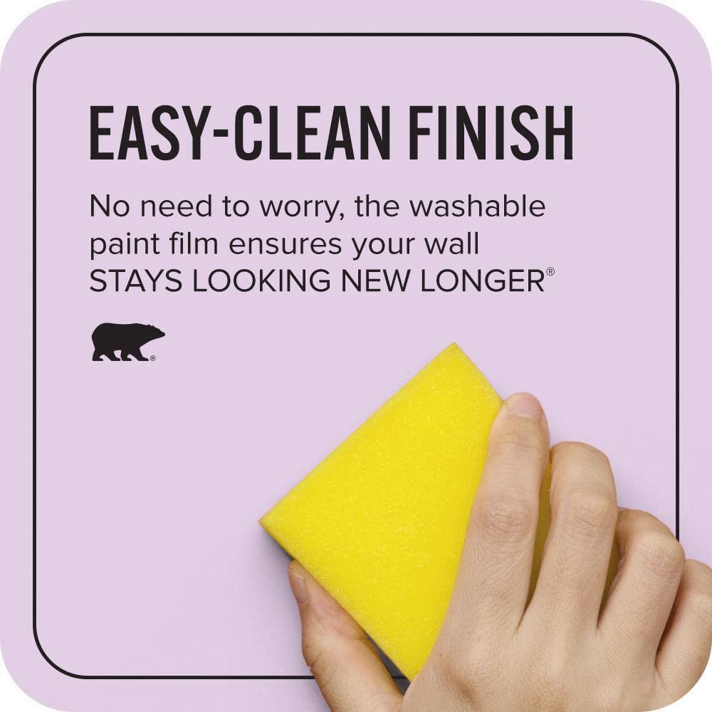 BEHR ULTRA 1 qt. #P100-2 Sweet Romance Extra Durable Flat Interior Paint & Primer (4)