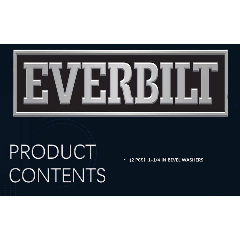 Everbilt 1-1/4 in. Trap Bevel Washer Rubber (4)