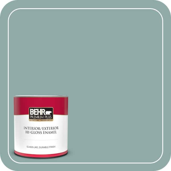 BEHR PREMIUM PLUS Home Decorators Collection #HDC-CL-25 Oceanus Flat Low Odor & Primer (4)