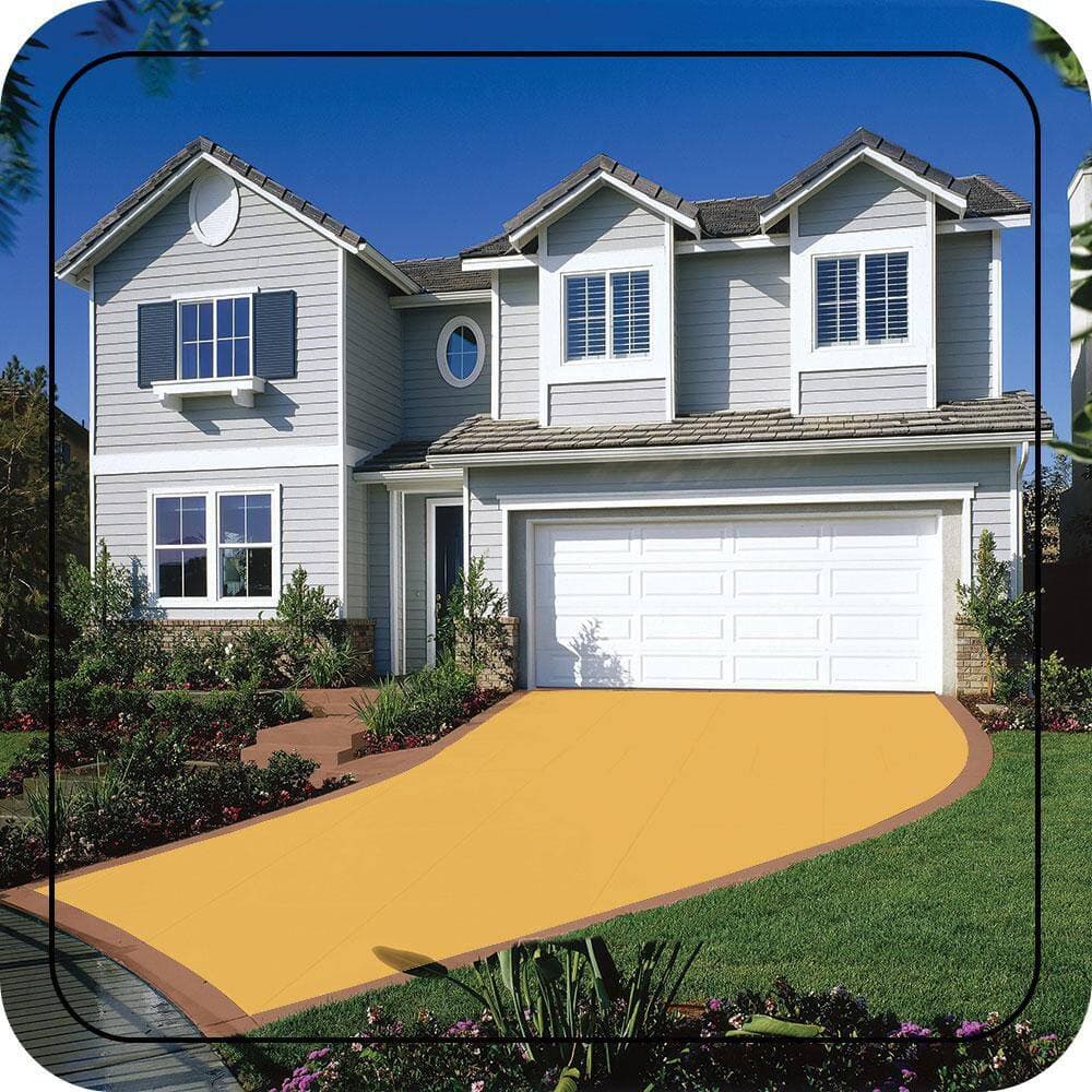 BEHR PREMIUM #P260-6 Self-Priming 1-Part Epoxy Satin Interior/Exterior Concrete and Garage Floor Paint (3)