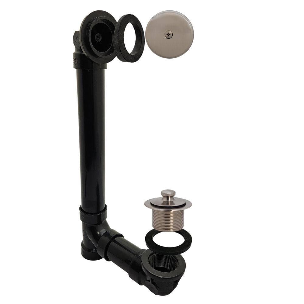 Westbrass 1-1/2 in. Schedule 40 ABS Bath Waste with 1-Hole Elbow (4)